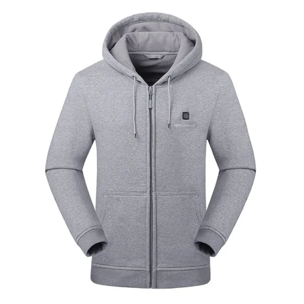Hot Trending Newest USB Electric Heated Hooded Jacket Heating Coat - Image 6